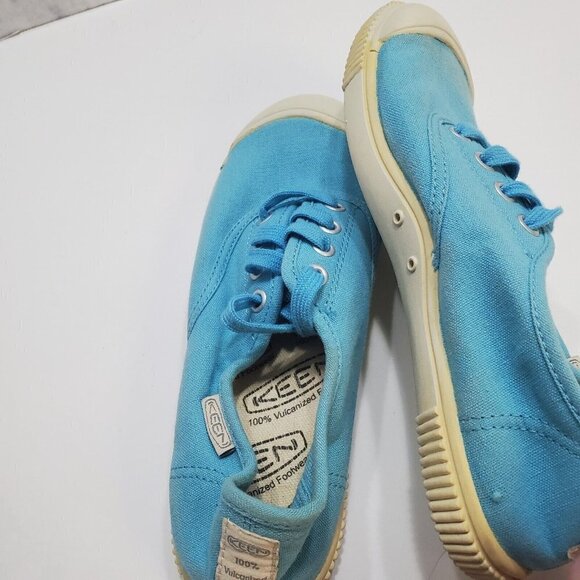 KEEN Canvas Sneakers‎ KIDS 5 MADERAS OXFORD CASUAL SHOES NORSE BLUE - Picture 11 of 12